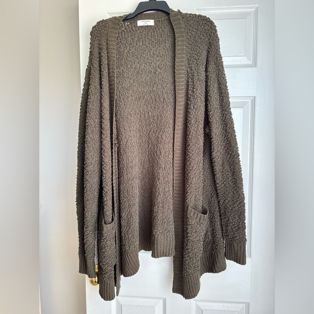 Cozy Green Sweater